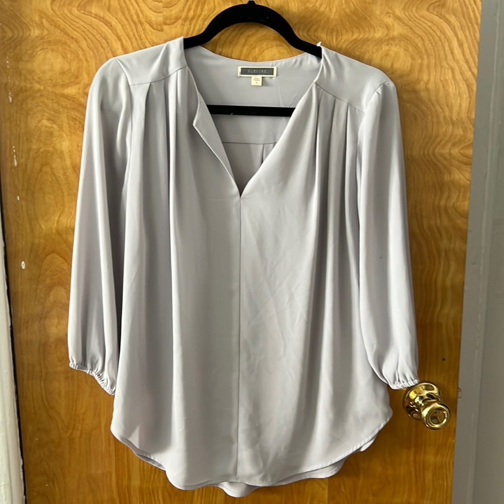 Silver grey blouse